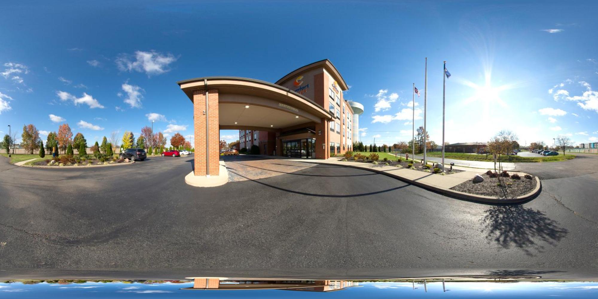 Comfort Suites Columbus East Broad Exterior foto
