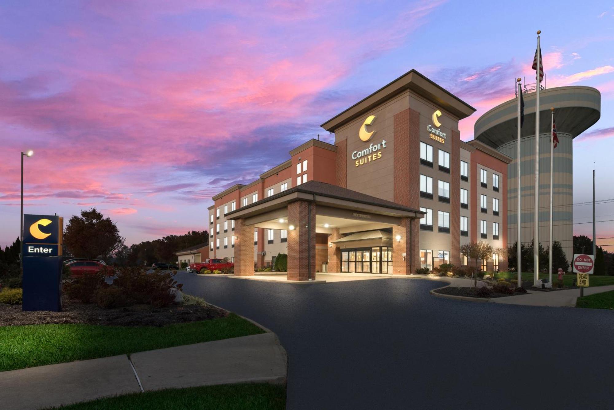 Comfort Suites Columbus East Broad Exterior foto