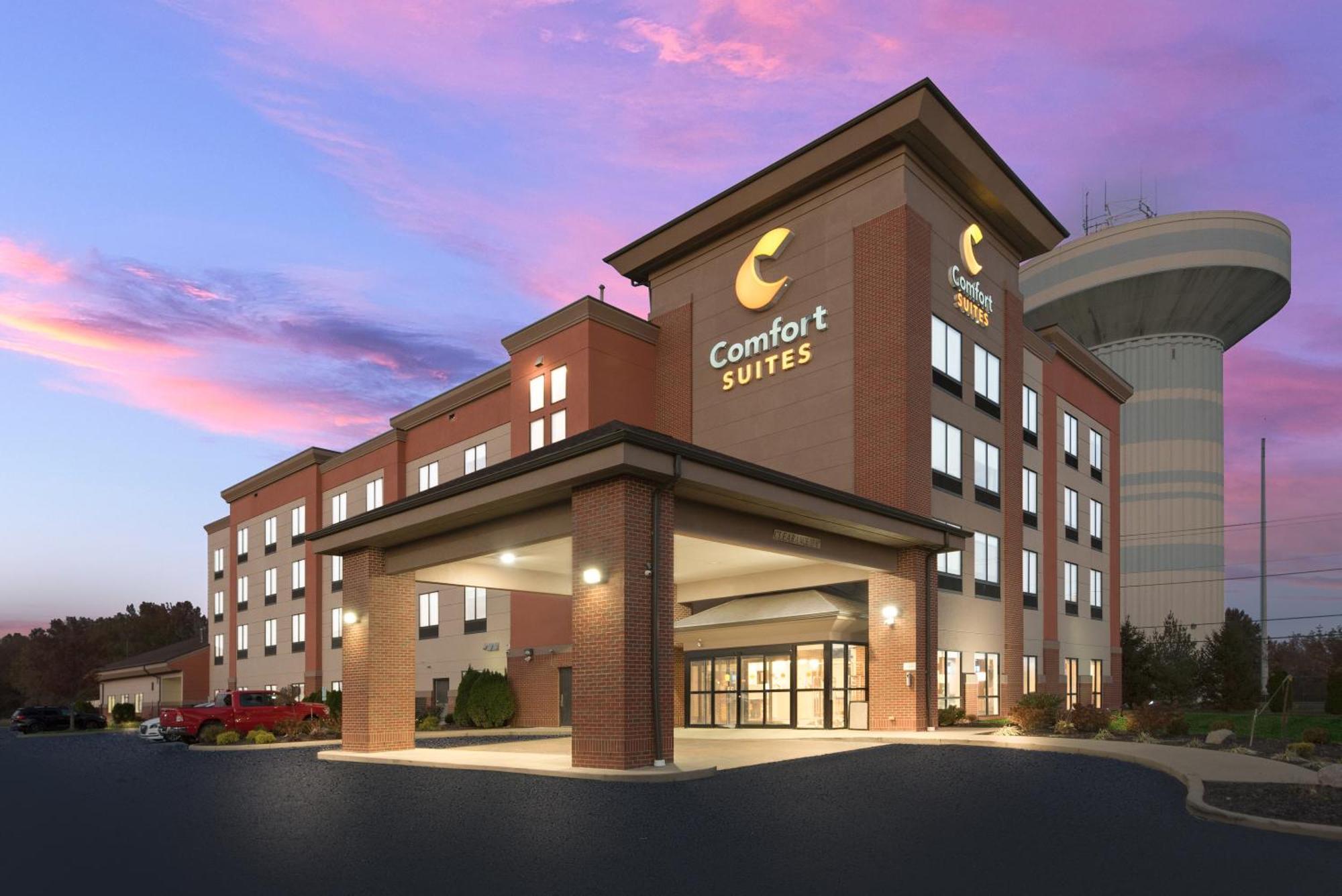 Comfort Suites Columbus East Broad Exterior foto