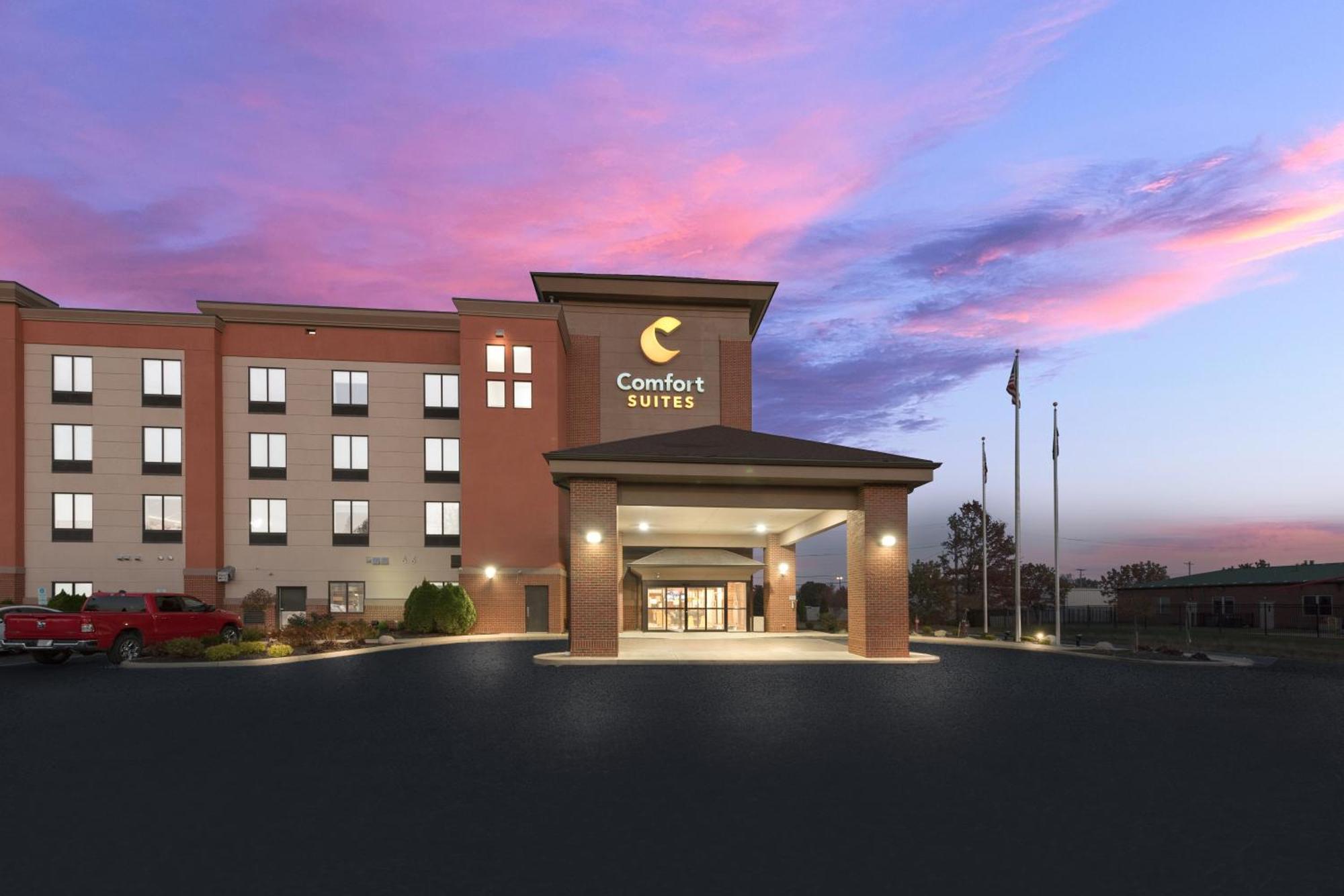 Comfort Suites Columbus East Broad Exterior foto